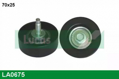 LUCAS ENGINE DRIVE la0675 -  Паразитный / ведущий ролик, поликлиновой ремень